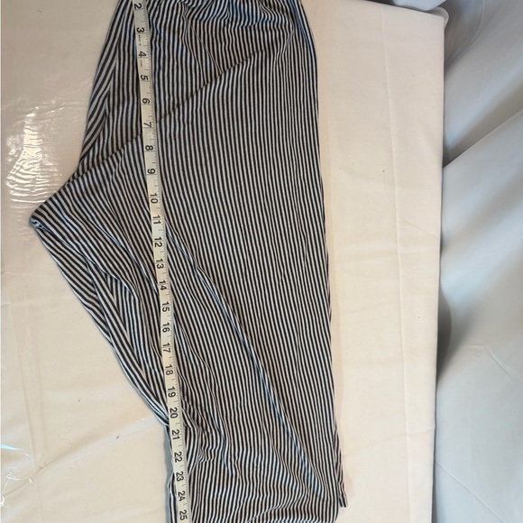 Ralph Lauren Black and White Striped Pajama Set - Picture 5 of 10